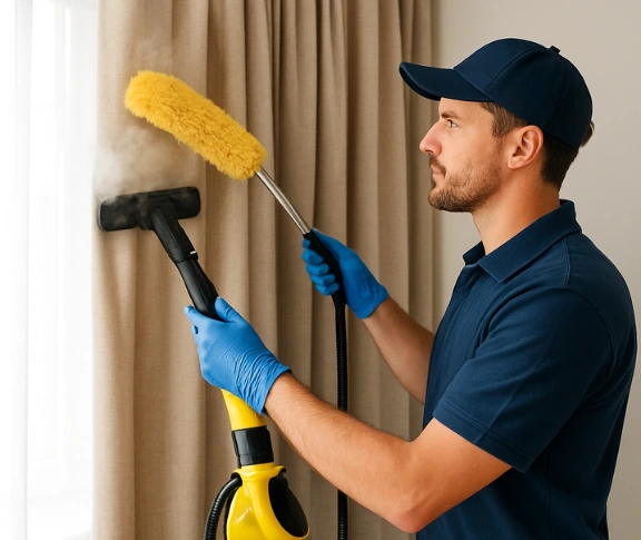 Emergency same-day curtain stain removal prahran-vic Matty Curtain Cleaning