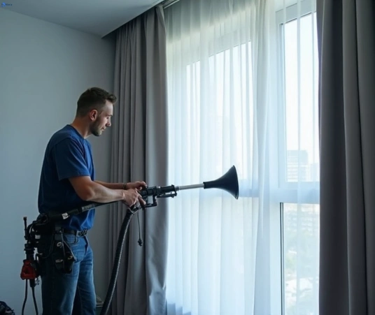 Professional curtain stain removal process equipment Matty Curtain Cleaning prahran-vic