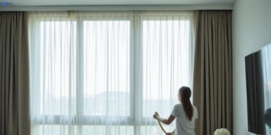 Delicate fabric curtain stain removal silk velvet sheer prahran-vic treatment